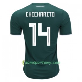 Koszulka Meksyk Chicharito 14 Domowe Koszulki Piłkarskie Mistrzostwa Świata 2018